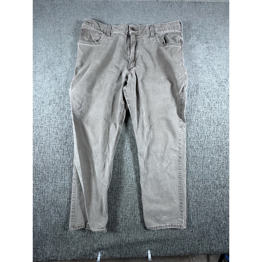 Carhartt BN2517-M Rugged Flex‎ Relaxed Fit Canvas Pants Mens 36x30 Gray